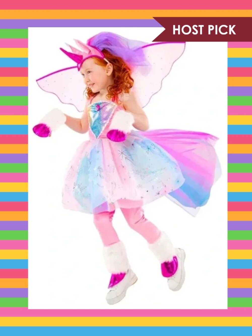 Princess Factory Winged Unicorn Halloween Costume (5/6)